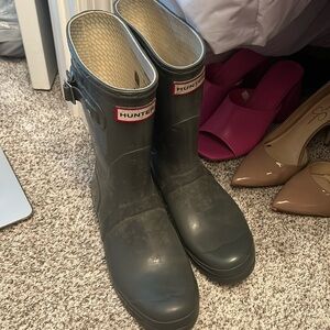 Hunter rain boots
